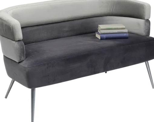 KARE Sofa Sandwich 2-Sitzer Grau Best