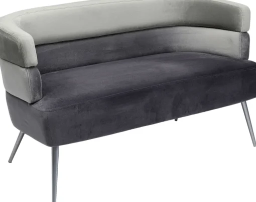 KARE Sofa Sandwich 2-Sitzer Grau Best