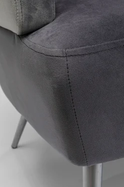 KARE Sofa Sandwich 2-Sitzer Grau Best
