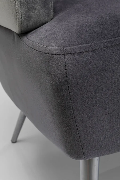 KARE Sofa Sandwich 2-Sitzer Grau Best