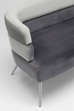 KARE Sofa Sandwich 2-Sitzer Grau Best