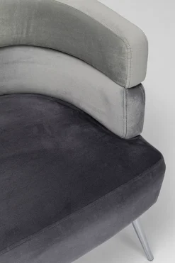 KARE Sofa Sandwich 2-Sitzer Grau Best