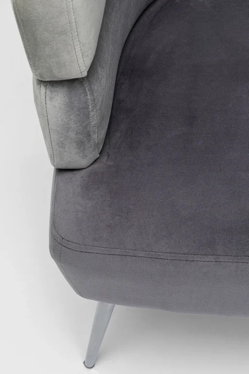 KARE Sofa Sandwich 2-Sitzer Grau Best