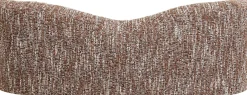 KARE Sofa 2-Sitzer Livia Melange Braun 201cm Fashion