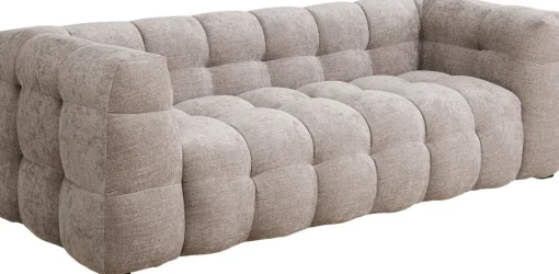 KARE Sofa 3-Sitzer Salamanca Hellbraun 240cm Discount