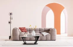 KARE Sofa 3-Sitzer Salamanca Hellbraun 240cm Discount
