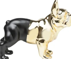 KARE Spardose Bulldog Gold-Schwarz Clearance