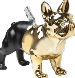 KARE Spardose Bulldog Gold-Schwarz Clearance