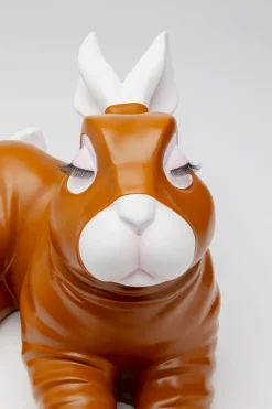 KARE Spardose Fetish Bunny Sitting Rost Clearance