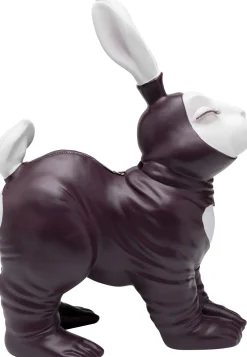 KARE Spardose Fetish Bunny Standing Burgund Fashion