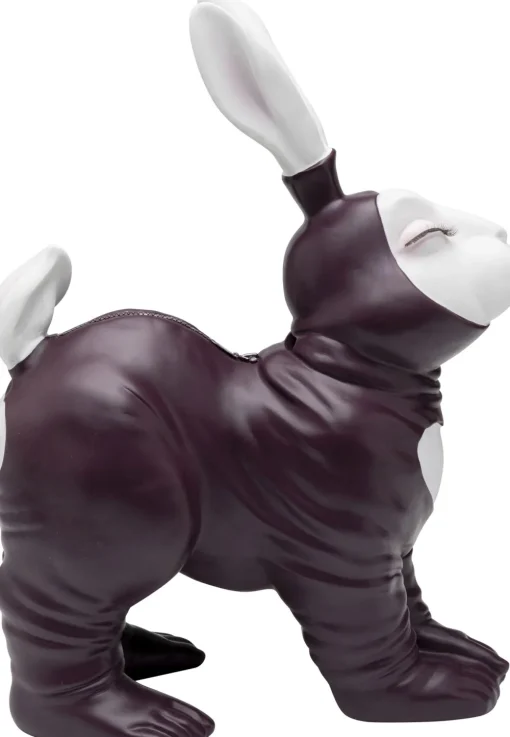 KARE Spardose Fetish Bunny Standing Burgund Fashion