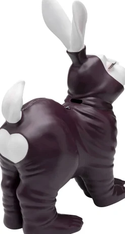 KARE Spardose Fetish Bunny Standing Burgund Fashion