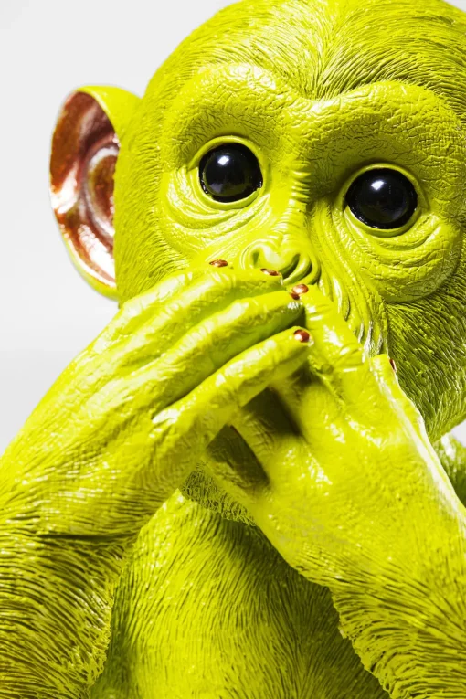KARE Spardose Monkey Iwazaru Grün Discount