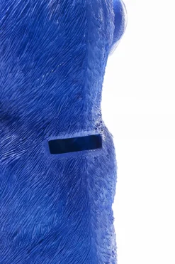 KARE Spardose Monkey Mizaru Blau Discount