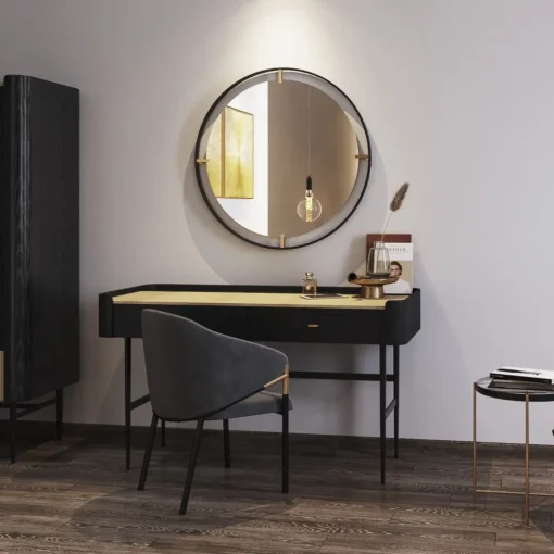 KARE Spiegel Betsy Frame Round Metal 90Ø Outlet