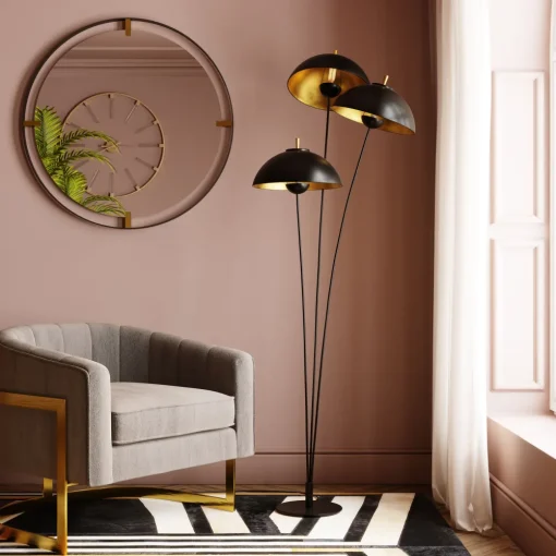 KARE Spiegel Betsy Frame Round Metal 90Ø Outlet
