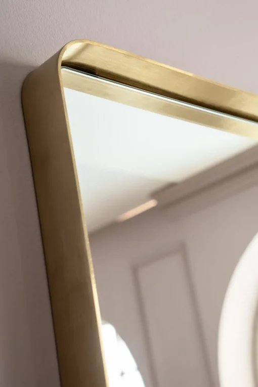 KARE Spiegel Curve MO Brass 70x200cm New