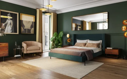KARE Spiegel Curve MO Brass 70x200cm New