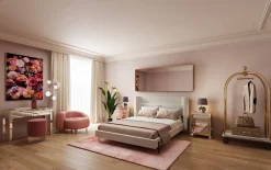 KARE Spiegel Curve MO Brass 70x200cm New