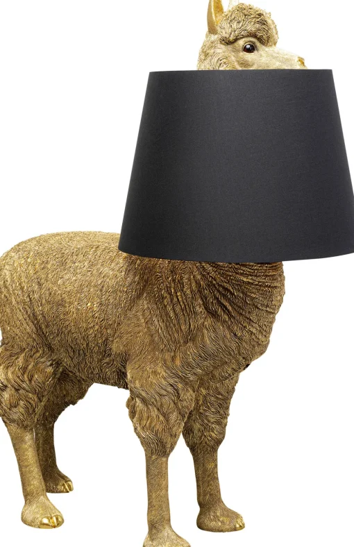 KARE Stehleuchte Alpaca Gold 108cm Outlet