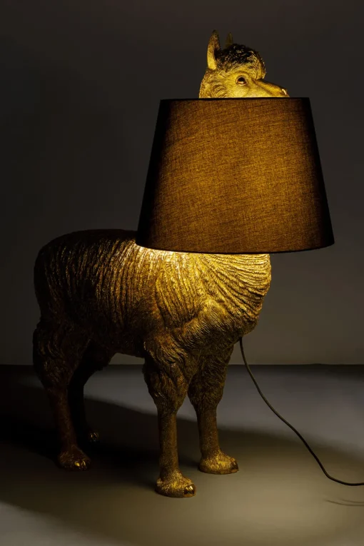 KARE Stehleuchte Alpaca Gold 108cm Outlet