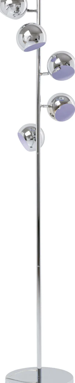 KARE Stehleuchte Calotta Chrome 5er New