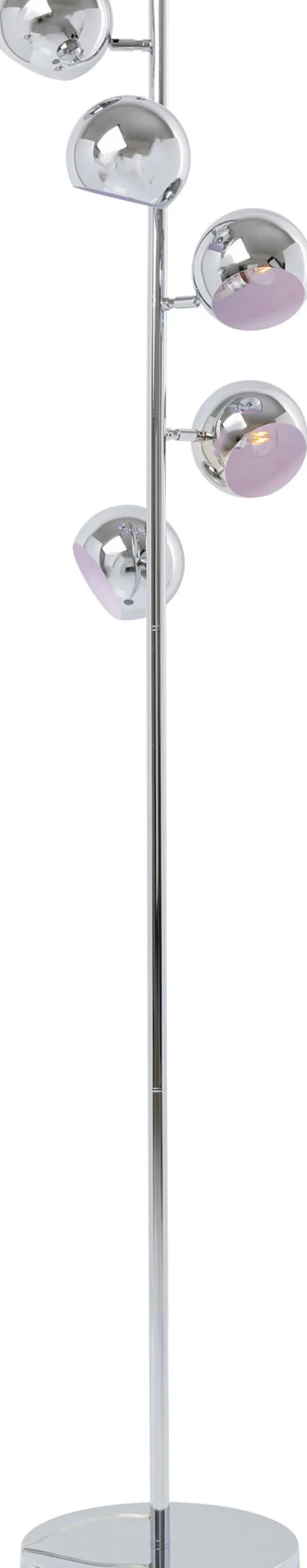 KARE Stehleuchte Calotta Chrome 5er New