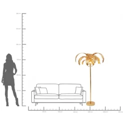KARE Stehleuchte Palmera 170cm Best