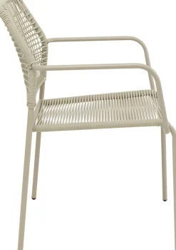 KARE Stuhl Madagascar Grau New