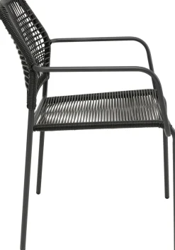 KARE Stuhl Madagascar Schwarz Best