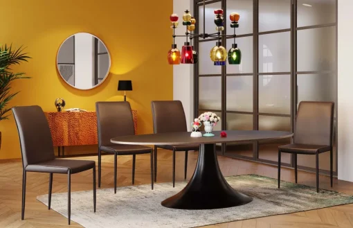 KARE Stuhl Milano Brown Online