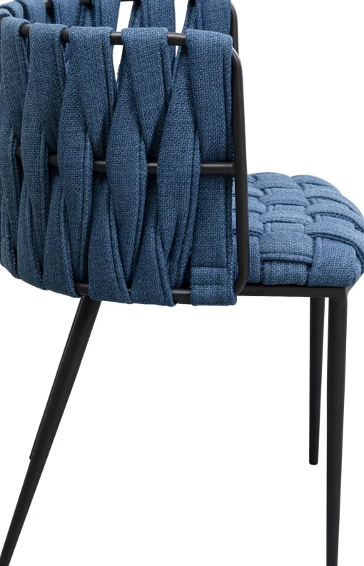 KARE Stuhl Saluti Blau New