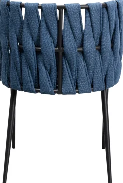 KARE Stuhl Saluti Blau New