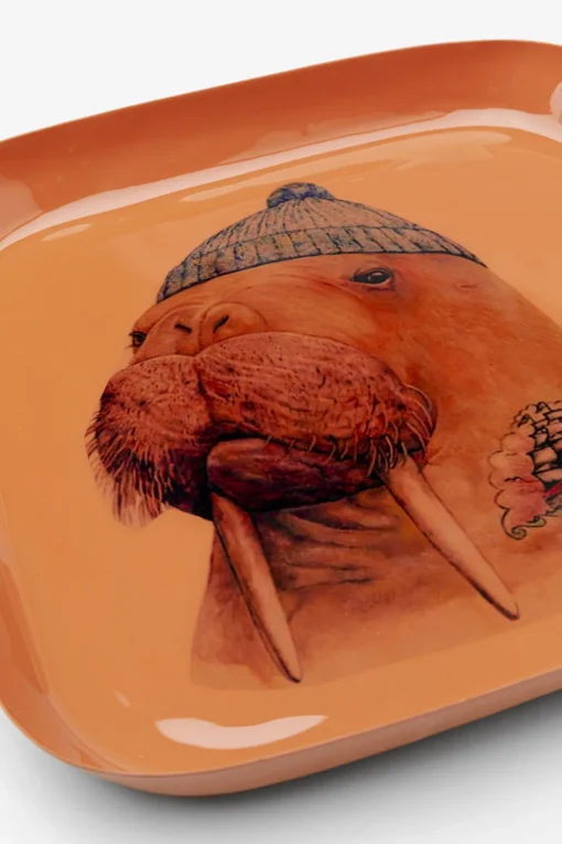 KARE Tablett Ego Walrus 21x21cm Sale