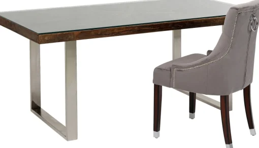 KARE Tisch Conley Chrom 180x90 Fashion