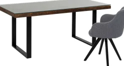 KARE Tisch Conley Schwarz 180x90 New