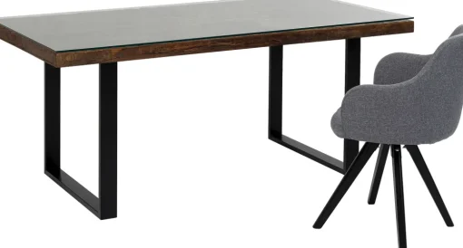 KARE Tisch Conley Schwarz 180x90 New