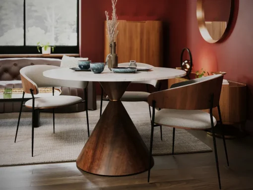 KARE Tisch Cono Keramik Ø120cm Fashion