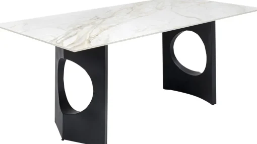 KARE Tisch Eternity Oho Schwarz Keramik 180x90cm Discount
