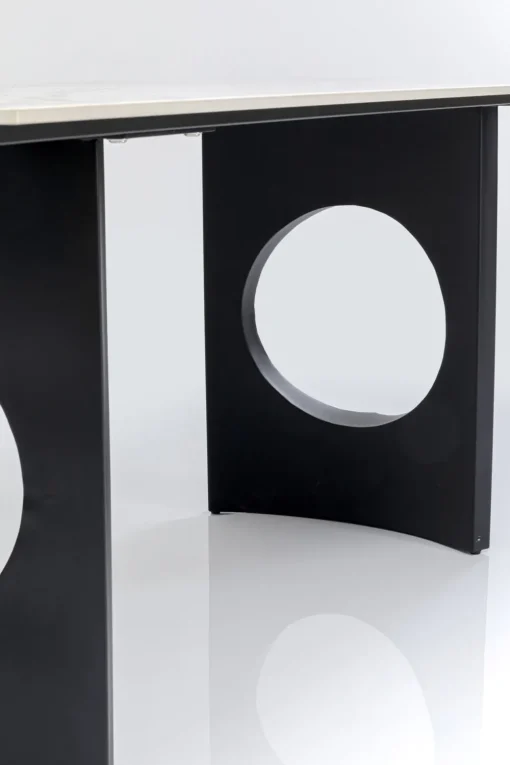 KARE Tisch Eternity Oho Schwarz Keramik 180x90cm Discount