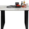 KARE Tisch Eternity Schwarz 160x80cm Outlet