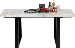 KARE Tisch Eternity Schwarz 160x80cm Outlet
