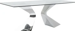 KARE Tisch Gloria Chrom 200x100cm Clearance