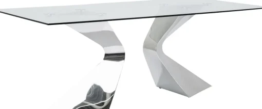 KARE Tisch Gloria Chrom 200x100cm Clearance