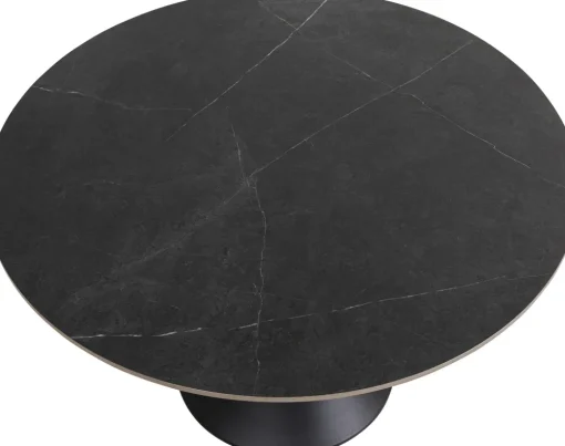 KARE Tisch Grande Possibilita Schwarz Ø120cm Online