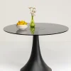 KARE Tisch Grande Possibilita Smoke Glas Ø110cm Fashion