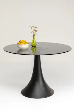 KARE Tisch Grande Possibilita Smoke Glas Ø110cm Fashion