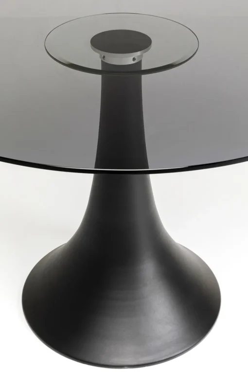 KARE Tisch Grande Possibilita Smoke Glas Ø110cm Fashion