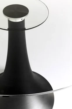 KARE Tisch Grande Possibilita Smoke Glas Ø110cm Fashion