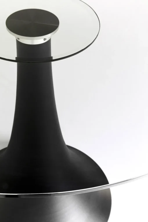 KARE Tisch Grande Possibilita Smoke Glas Ø110cm Fashion